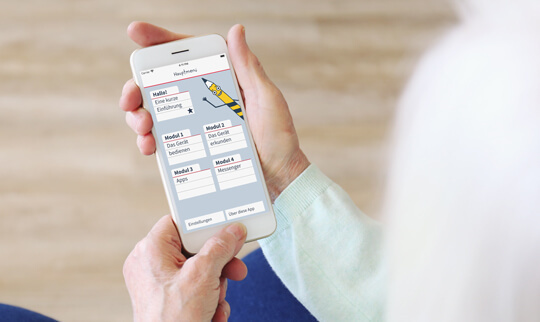 Mit der Starthilfe-App spielerisch das Smartphone kennenlernen |cosee